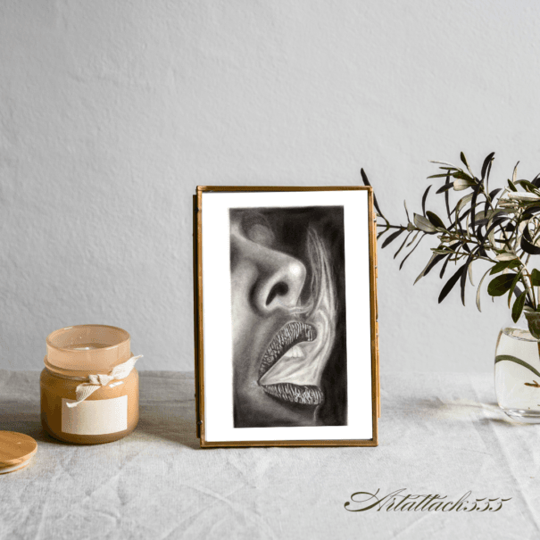 Echoes in Smoke - Hyper-Realistic Portrait - Image 2