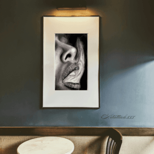 Echoes in Smoke - Hyper-Realistic Portrait